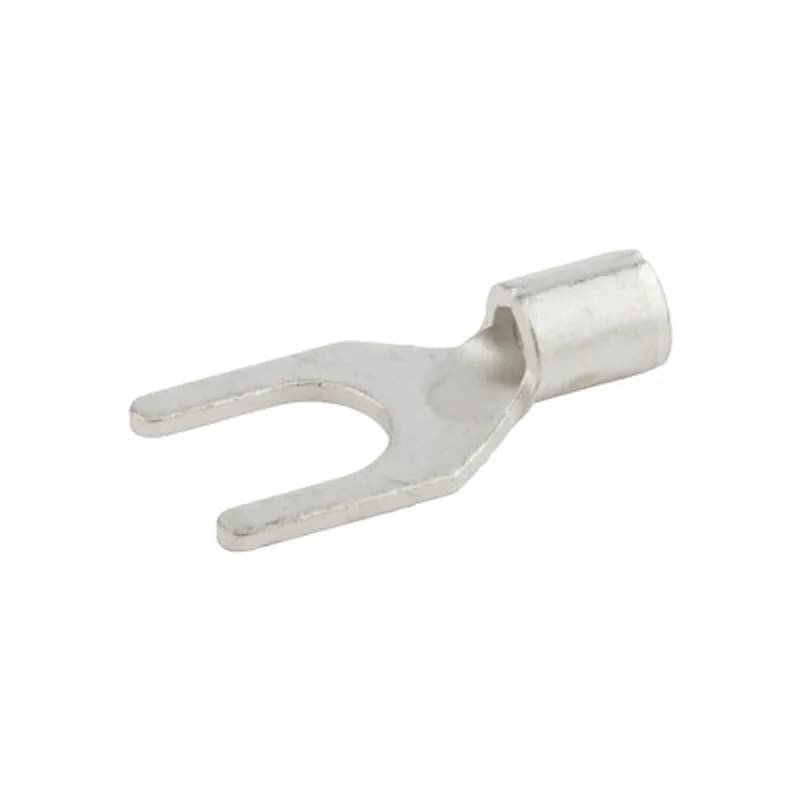 16-14 AWG Bare Spade #10Stud, 100/Pack