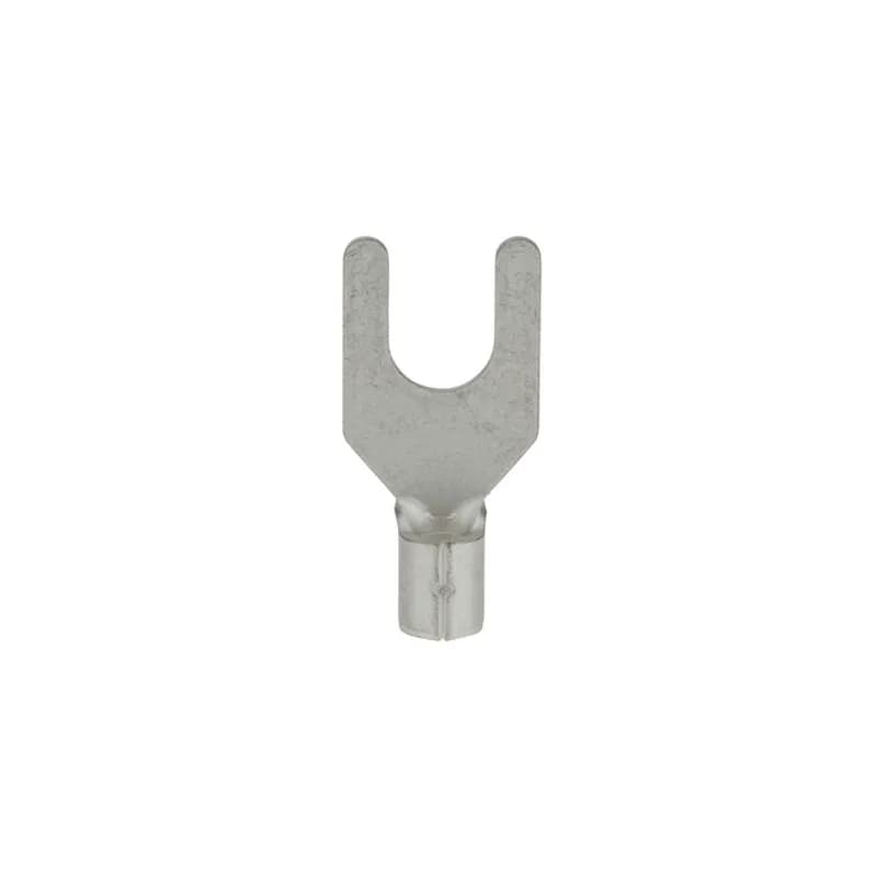 12-10 AWG Bare Spade 1/4" Stud, 50/Pack