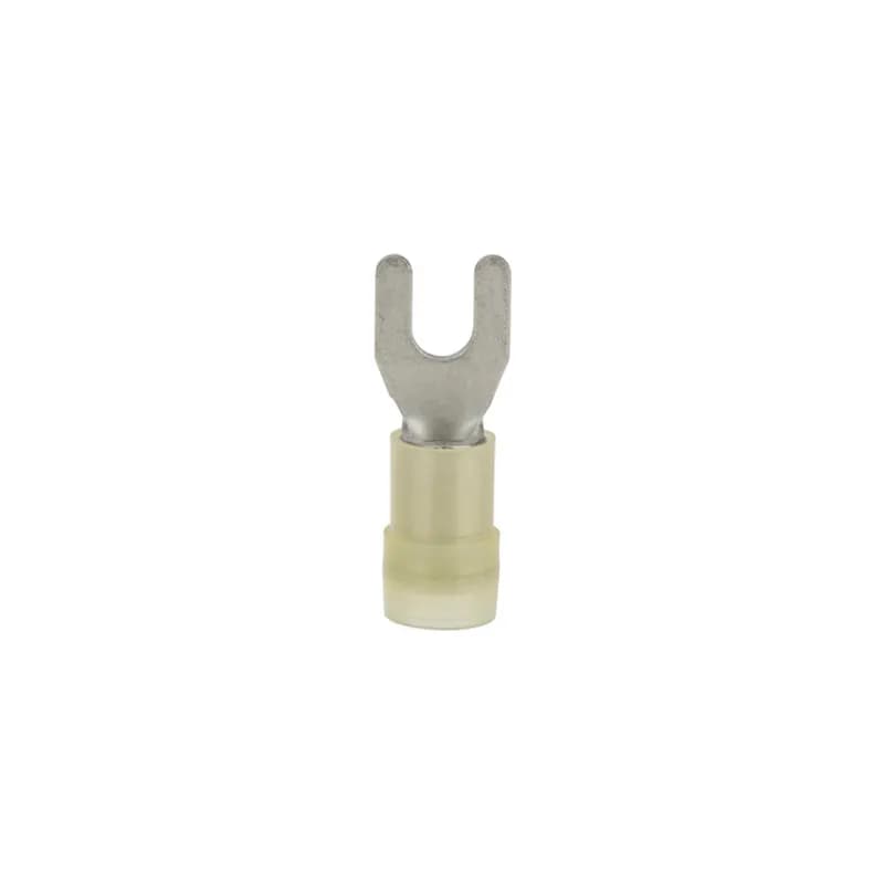 NSI Industries S12-8N - 12-10 AWG Nylon Insulated Spade #8 Stud, 50 Per Pack
