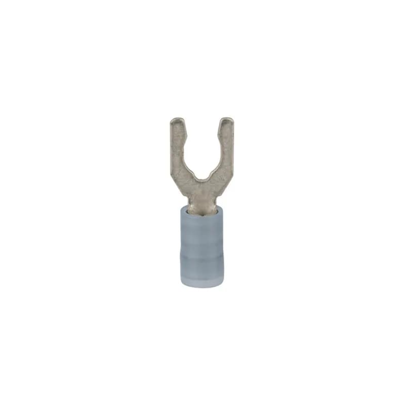 NSI Industries S16-10N-L - 16-14 AWG, # 10 Stud Nylon Insulated Locking Spade, 100 Per Pack