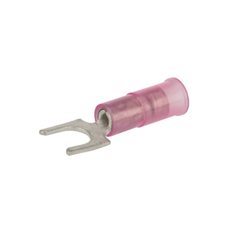 NSI Industries S22-10N-B - 22-18 AWG Nylon Insulated Block Spade, 100 Per Pack