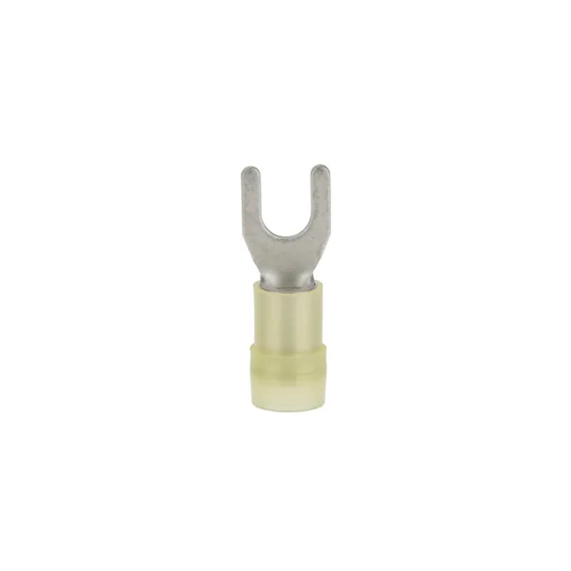 12-10 AWG Nylon Insulated Spade #10 Stud, 50 Per Pack