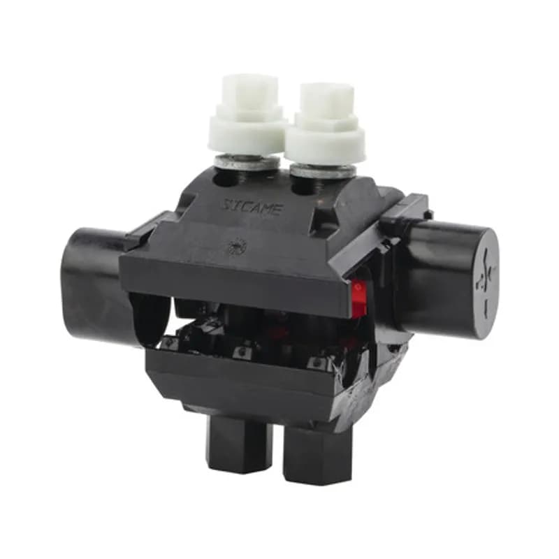 Insulation Piercing Connector 500 MCM - 2/0 AWG Insulation piercing connectors are made for use with copper-copper, copper to aluminum and aluminum to aluminum applications. They are safe to use and are completely insulated, no need to strip wire. They can be installed on energized conductors with no contact at any point. No spacer required between connections. Exclusive "turbo spacer" keeps tap side open while main conductor is being tightened. Watertight and corrosion-free.