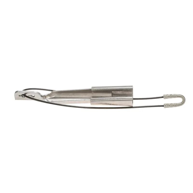 NSI Industries W40-1FC - Aluminum Service Flex Wedge Clamp for 4/0 - 2/0 ACSR - 1 Count Aluminum Service Wedge Clamps are used for dead-ending self supporting drop wire. Saves conductor- drop wire may be cut to exact length. Can be attached to bare neutral in any point in the span. Adjustment in drop wire sag are easily made. Grips ACSR, AAAC or aluminum conductor. Temperature rating 90 degrees C. Rated for 600V (2000V max. per UL486B). UL486A/B Listed Wire Connector.