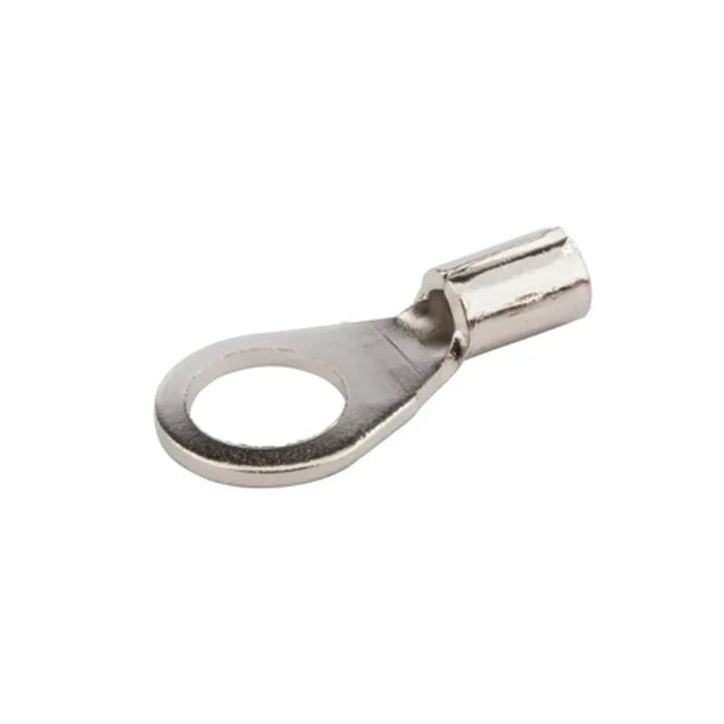 22-18 AWG, # 10 Stud High Temperature Ring Terminal, 100/Pack