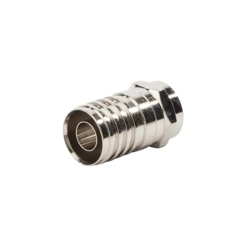 Foil Shield Crimp-On F RG6/U Cable - Pack Of 25