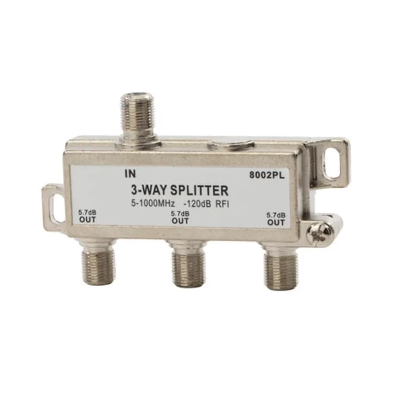 NSI Industries CS-3HF - Three Way Coax Splitter-High Frequency