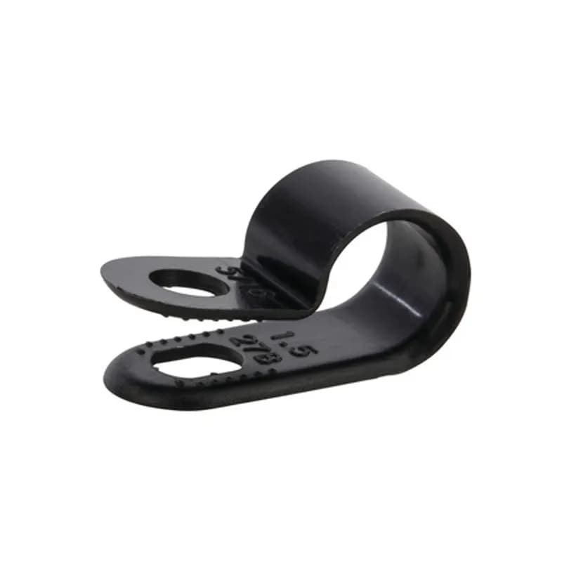 Cable Clamp Black .250x.375" 100