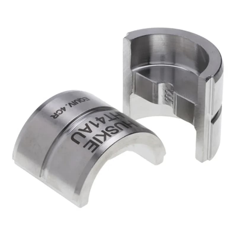 U-Type Compression Die - Gray 4 AWG Copper - 6 AWG Aluminum U-Shaped Compression Dies are for use with the NSi-12 Compression Tool and Other Tools. See Cross-Reference Chart below.