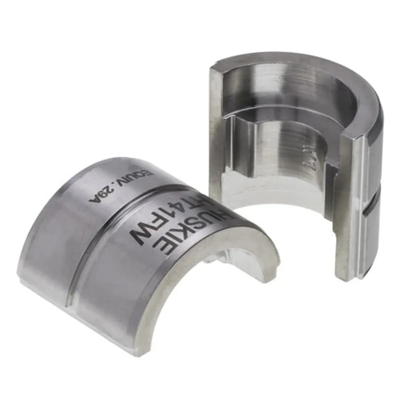 U-Type Compression Die - Red 350 MCM Copper - 250 MCM Aluminum U-Shaped Compression Dies are for use with the NSi-12 Compression Tool and Other Tools. See Cross-Reference Chart below.