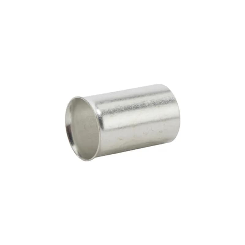 Copper Flexible Sleeve with a .579" ID for use with fine-stranded and flexible wire. Tin-plated for corrosion resistance.