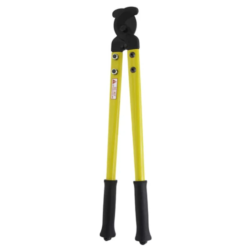 NSI Industries CCM-500 - Manual 21" Cable Cutter - 500 MCM APPLICATIONS: Rugged and lightweight manual cable cutter for use with steel.