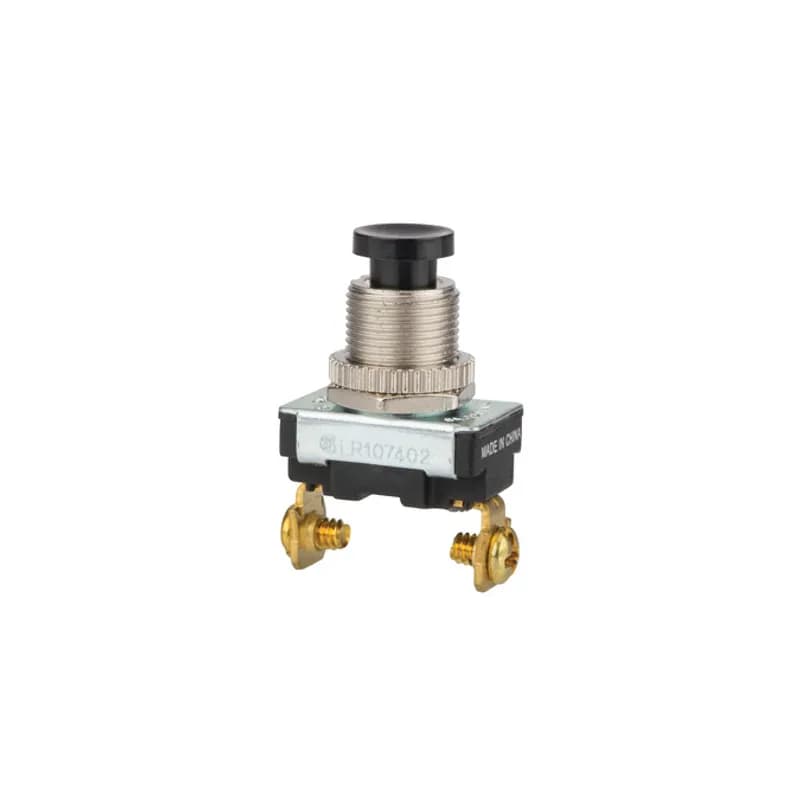 Plastic Screw Connection SPST N.O. Pushbutton Switch
