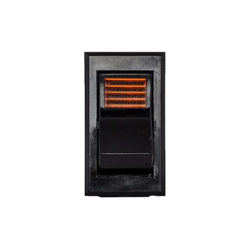 NSI Industries 77020RQ - ON OFF - DPST - Amber QuikConnect Rocker Switch