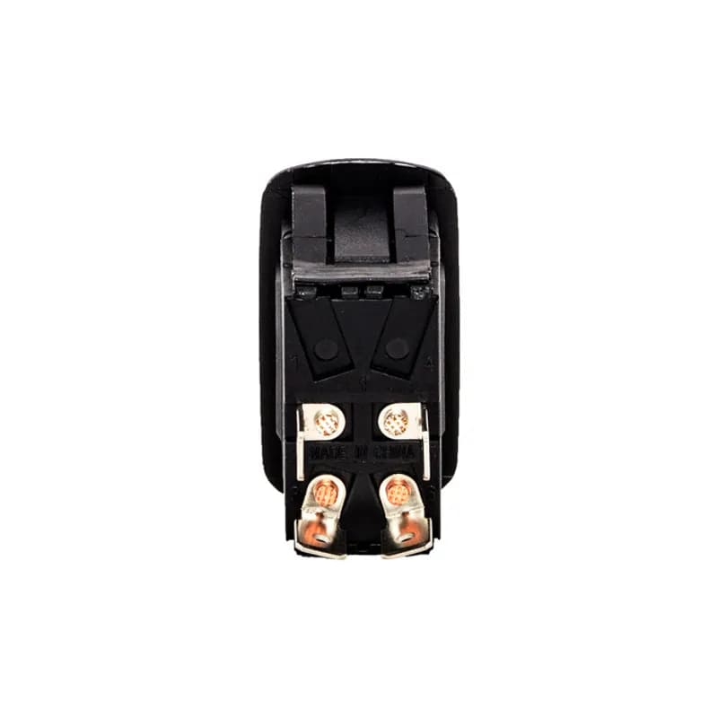 NSI Industries 77030RQ - ON OFF - DPST - Red QuikConnect Rocker Switch