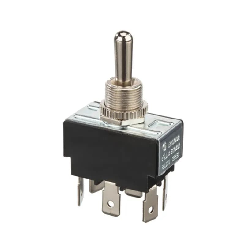 NSI Industries 78100TQ - Toggle Switch Bat On/Off/On Dpdt .250 Quickconnect