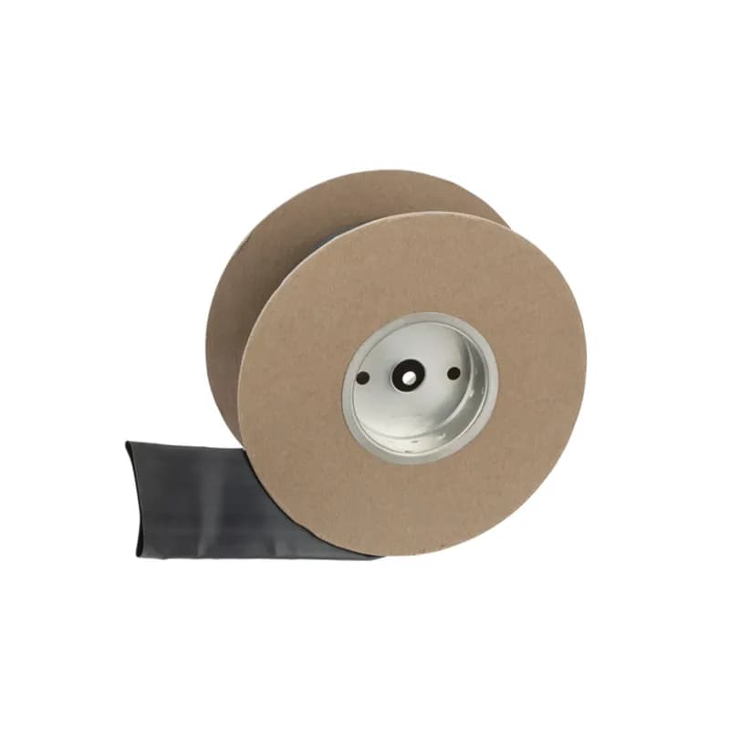 NSI Industries TWHS-1500-25B - 1.50/ .750 Easy-Splice Thin Wall Tubing 25 Foot Spool Flexible flame-retardant, thin wall, general purpose heat shrinkable polyolefin tubing has a 2:1 shrink ratio. Used for electrical insulation, wire harness bundling, wire jacket marking and color coding, it also splices and makes functional terminations. Available in black, white, red, green, blue and clear. Standard packaging is either 6" lengths in blister boxes or in economical 25' spools. UL recognized to Standard 224. Black, white and colored thin wall tubing meet MIL-DTL-23053/5, Class 1. Clear meets MIL-DTL-23053/5, Class 2 and is not flame retardant. Rated 600 Volts, 125 C.