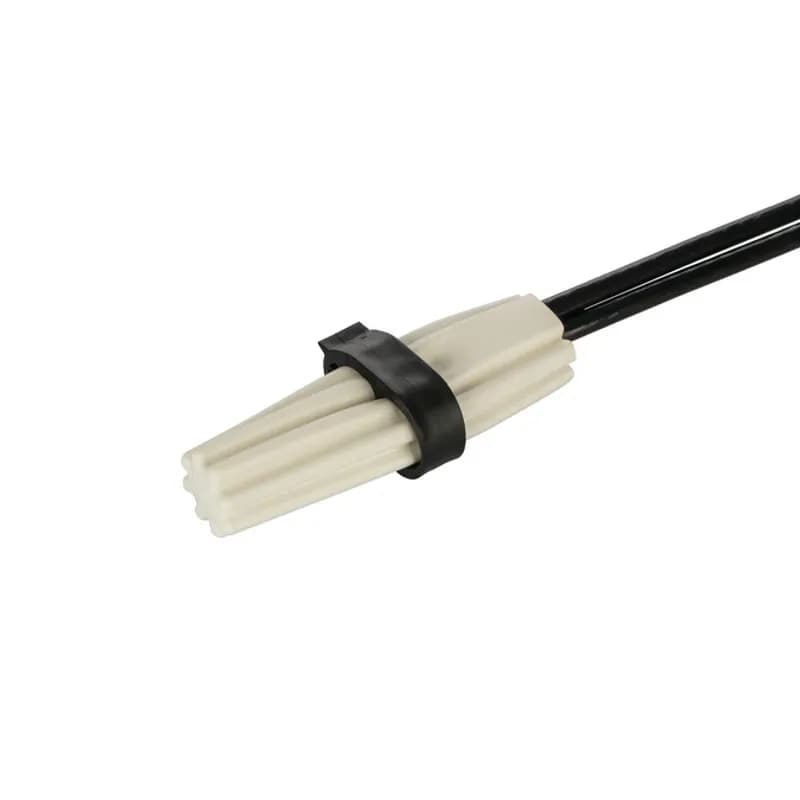 NSI Industries GSS-4/0 - Easy-Splice Push On Gel Stub Splice Kit 2 - 4/0 AWG Quickly and conveniently insulate, seal and protect sub splice connections up to 1,000 Volts. The robust yet compact design is engineered to handle the harsh environment of motor and many other connection applications (including street lights). Specially formulated material provides excellent abrasion resistance, insulation value, and UV resistance. Each cap size is designed to fit a wide range of cable sizes. The expandable design keeps the cap as small as possible allowing it to expand only as much as needed to fit. Rated 105â–‘C. cULus listed. The kit includes one gel filled cap, one cap clamp, and one phase separator. The kits include three of each one per phase. INSTALLATION: GSS connector kits provide the fastest installation. Simply slide the cover down over the connection and snap the clamp closed. Sealant gel is already in the cap.