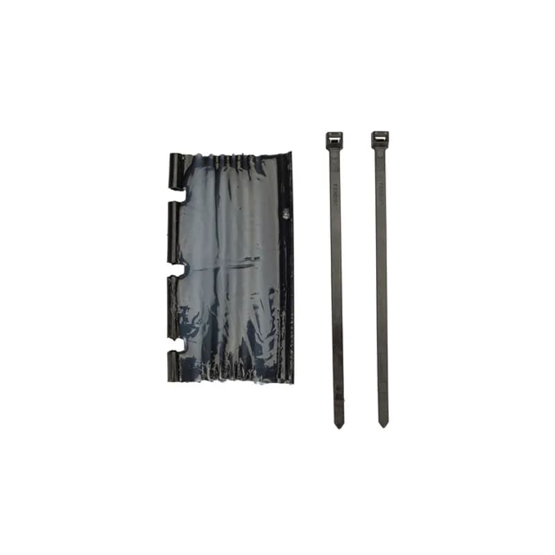 Easy-Splice Wrap Around Gel Splice Kit - #4/0 - 14 AWG - 6 Inch Easy-Splice wrap-around gel splice closure sleeves quickly insulate and seal buried electrical connections rated up to 1,000 volts. Engineered to handle direct burial and manhole applications, these splice enclosure sleeves are equally well suited for insulation and jacket repair. Simply wrap and snap the sleeve on any cable in the use range. The sealant gel in the sleeve seals on contact. The splice closure sleeve can be applied on all common compression connectors and low voltage cables, as well as in-line mechanical connectors. Qualified to ANSI C119.1-1986 for underground splicing. A minimum seal length is required on each side of the connector opening or jacket damage. Use this guideline for minimum seal distance: WAGS-4/0 Series: 1.50" each side WAGS-500 Series: 2.20" each side WAGS-750 Series: 3.00" each side