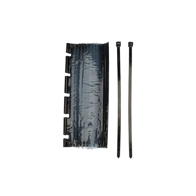 Easy-Splice Wrap Around Gel Splice Kit - 500 MCM to 6 AWG - 10 Inch Easy-Splice wrap-around gel splice closure sleeves quickly insulate and seal buried electrical connections rated up to 1,000 volts. Engineered to handle direct burial and manhole applications, these splice enclosure sleeves are equally well suited for insulation and jacket repair. Simply wrap and snap the sleeve on any cable in the use range. The sealant gel in the sleeve seals on contact. The splice closure sleeve can be applied on all common compression connectors and low voltage cables, as well as in-line mechanical connectors. Qualified to ANSI C119.1-1986 for underground splicing. A minimum seal length is required on each side of the connector opening or jacket damage. Use this guideline for minimum seal distance: WAGS-4/0 Series: 1.50" each side WAGS-500 Series: 2.20" each side WAGS-750 Series: 3.00" each side