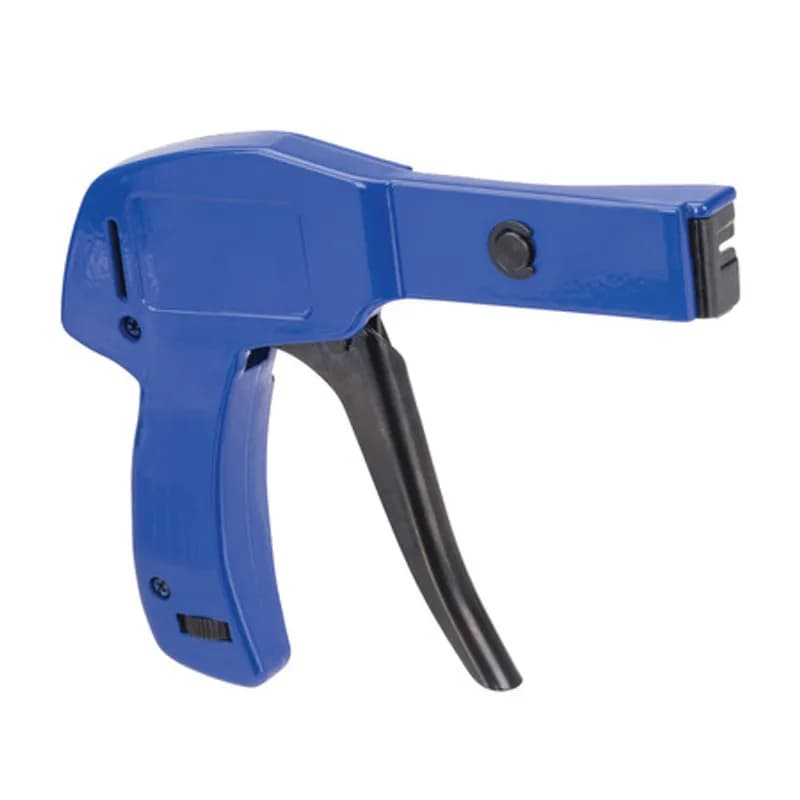 NSI Industries TRT-500 - Deluxe Cable Tie Tool - 18 to 50lb APPLICATIONS: Out most popular cable tie tool, ergonomic, high quality durable cable tie tool that is suitable for plastic cable ties with 18lb to 50lb tensile strength. FEATURES: FOR USE WITH: Miniature, intermediate and standard plastic cable ties. TENSILE STRENGTH: 18-50lbs UPC: 662381091796