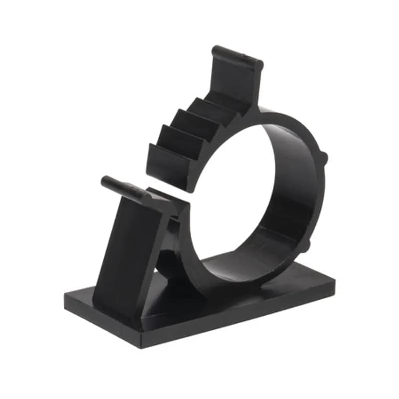 Adjustable Cable Clamp Black Range .31 -.40"