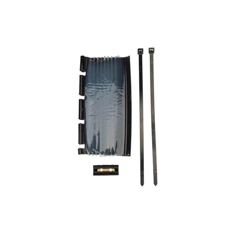 NSI Industries ESUF - Easy-Splice Wrap-Around UF Splice Kit for 14/2 - 8/3 with Ground Easy-Splice Wrap-Around UF Splice Kit provides a quick and convenient method of splicing underground feeder (UF) cable. Convenient wrap-around design and fast installation. No heating or waiting for compounds to cure. The unique sealing gel entirely encapsulates the splice, completely sealing out moisture and other contaminants. Kit includes connector and closure. Rated for 600V applications.
