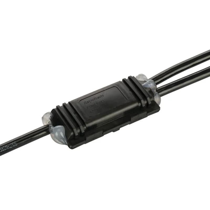 NSI Industries ESGTS-2/0 - Easy-Splice Gel Tap Splice Kit with Connector for #14 - 2/0 AWG The Easy-Splice gel tap splice kit provides a fast and simple method for connecting, insulating, and environmentally sealing low-voltage splices. The splice kit is designed for underground and overhead environments and is useful for street lighting applications. The splice kit's dual-rated mechanical connector splices a wide range of cables, including copper and aluminum. The connector's four port design allows maximum inventory flexibility. The sealant gel protects the connection from moisture ingress, corrosion and pollution. The hinged splice closure can be installed over the connector in seconds by simply snapping the cover shut. Qualified to ANSI C119.1-1986 for underground splicing. Rated -40 degrees C to 90 degrees C.