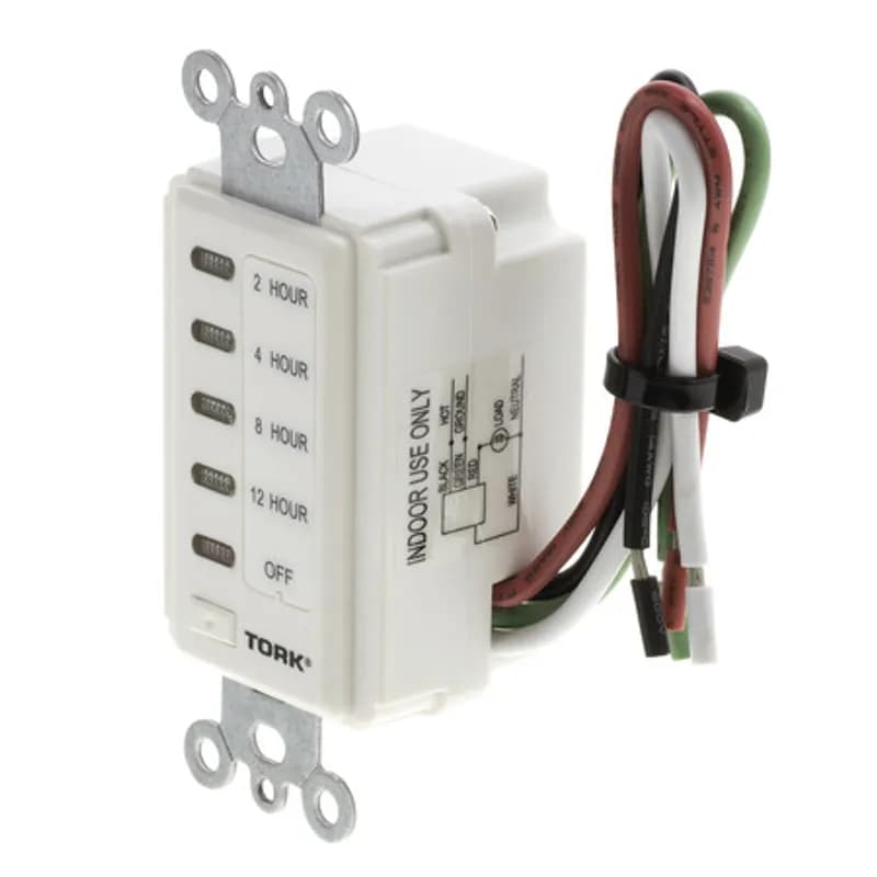 NSI Industries D212HW - Interval Timer 12 Hr 120V White