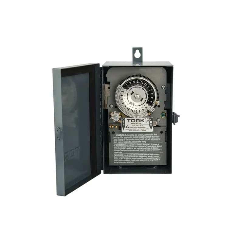NSI Industries 7302 - 24 Hour Skip A Day Time Switch 40A 208-277V 3PST Indoor/Outdoor Metal Enclosure