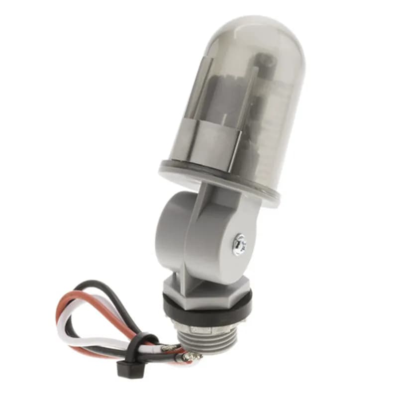1/2" Stem & Swivel, On 1-5fc/Off 3-15fc, 6"Leads, 120V, 2000W Tungsten, 1800VA Ballast, 600VA LED