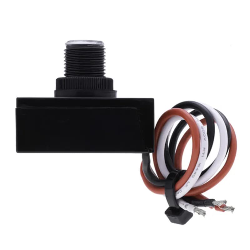 NSI Industries 3000 - Button Flush Mount, On 1-5fc/Off 3-15fc, 9"Leads, 120V, 2000W Tungsten, 1800VA Ballast, 600VA LED