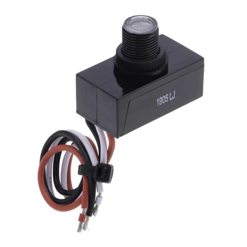NSI Industries 3002 - Button Flush Mount, On 1-5fc/Off 3-15fc, 9"Leads, 208-277V, 3470-4620W Tungsten, 2080-2770VA Ballast, 1040-1385VA LED