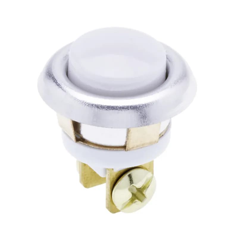 NSI Industries TA620 - Pushbutton Chrome 24V Max 5/8" Diameter