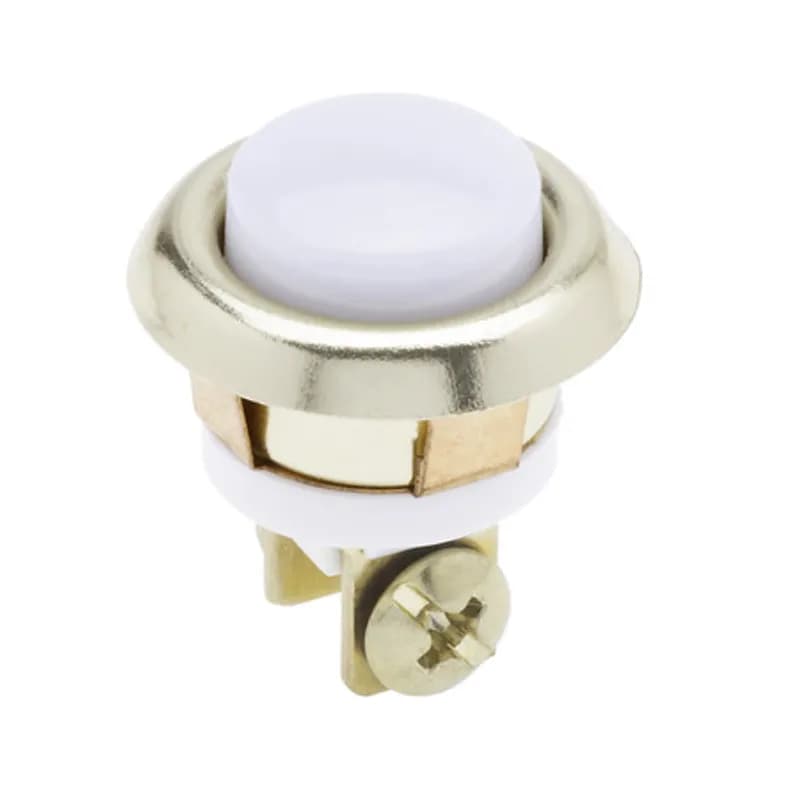 NSI Industries TA620B - Pushbutton Brass 24V Max 5/8" Diameter