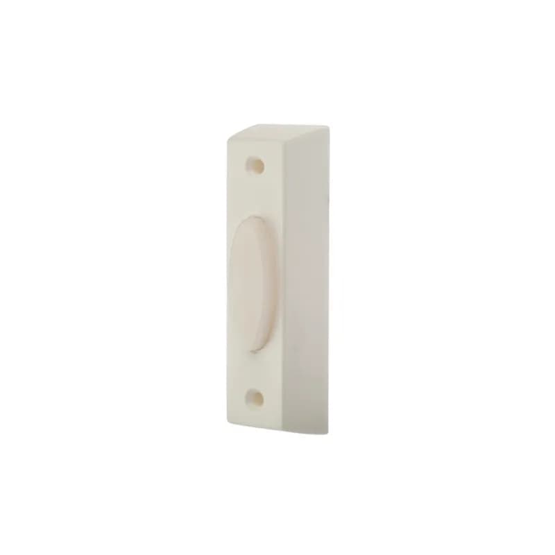 Pushbutton White Bar 24V Max