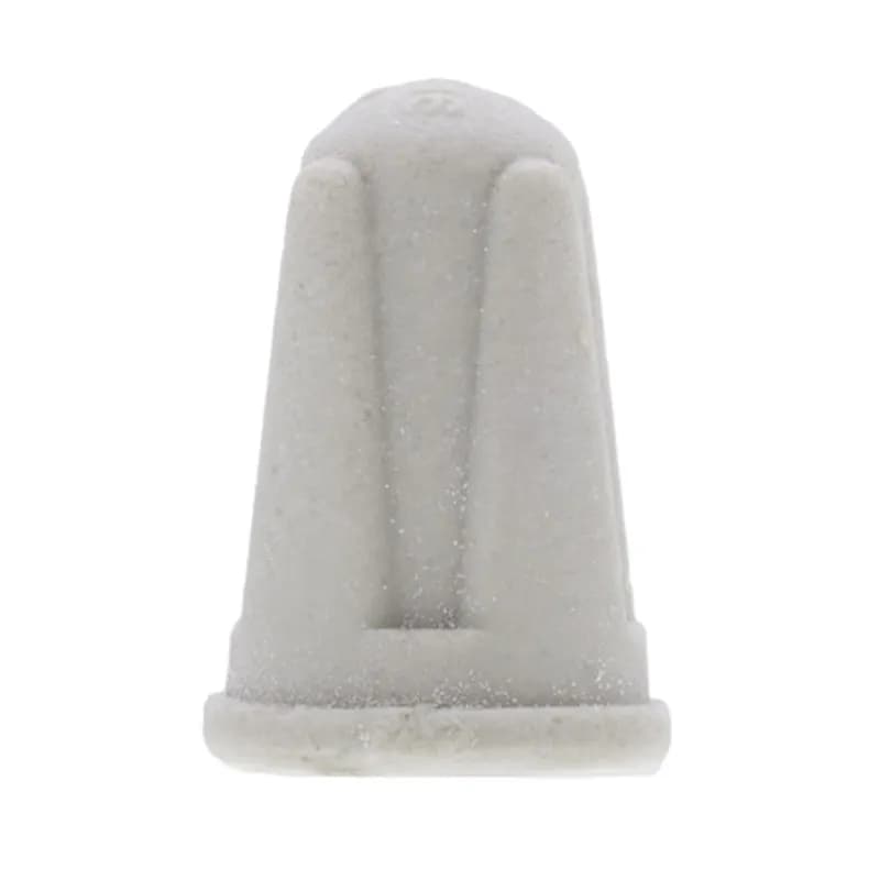 NSI Industries TOP-L-D - The Easy-Twist TOP-L-D 15-Count Pack of Large Ceramic Wire Connectors are designed for use on wires in the 18-8 AWG size range. The simple one-piece ceramic design has a maximum working temperature of 1000Ëš Fahrenheit to join wires in extreme high-heat applications. The body shape features threads molded directly into the interior surface to reliably grip wires and an ergonomically ribbed exterior that is easy to twist. Specially designed for industrial situations including appliances, high-powered light fixtures or heaters.