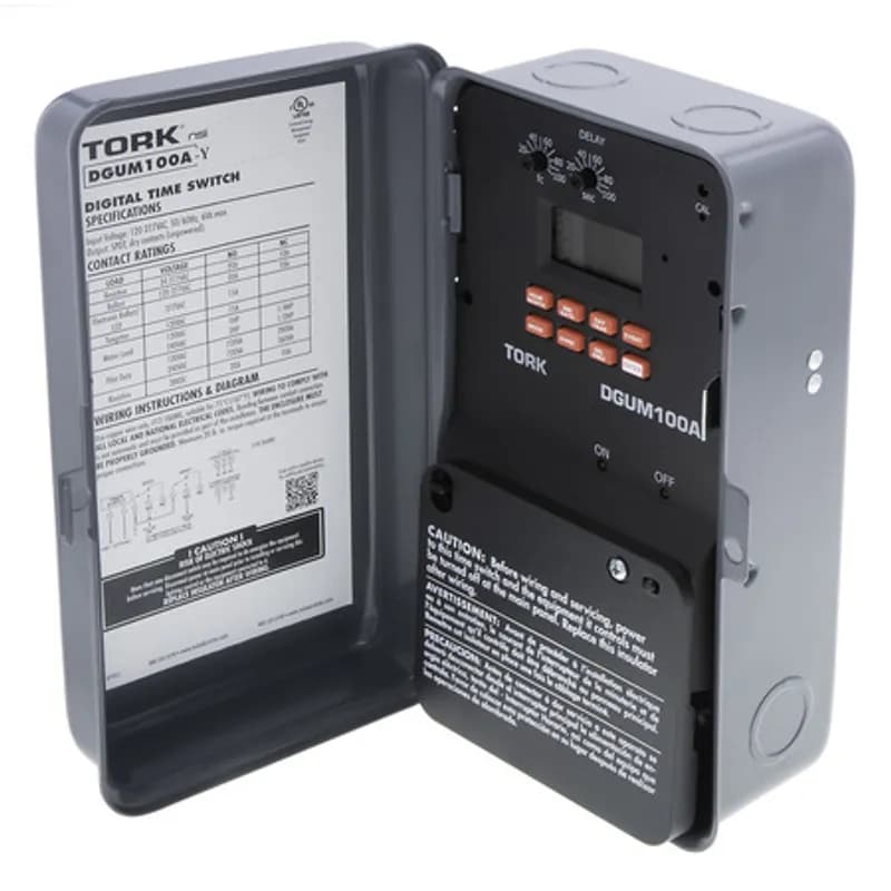 Digital Timer Momentary w/input Indoor