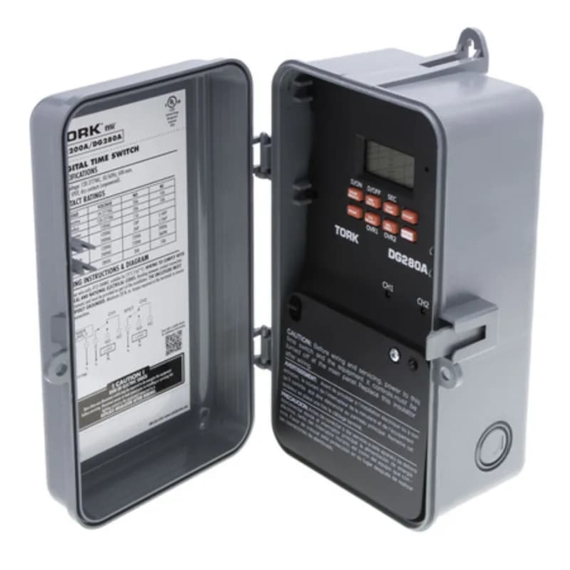 24 Hr Digital Cycle Timer 2CH