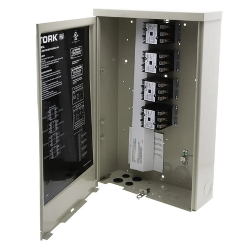 Enclosure with 4 3PST Contactors