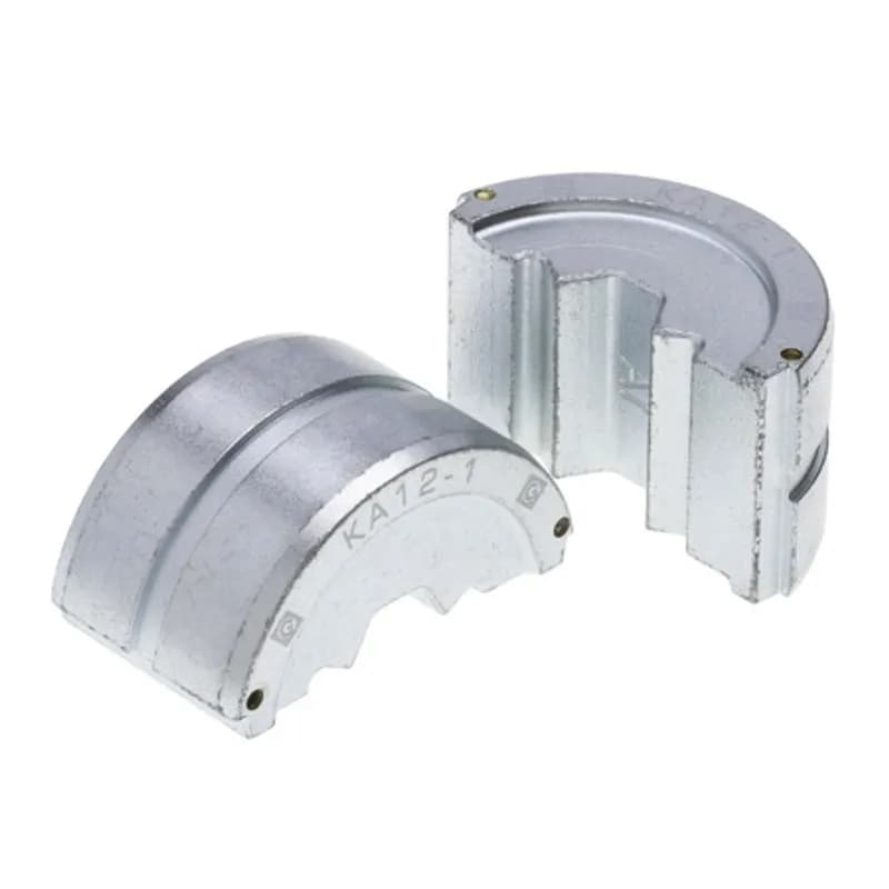 NSI Industries KA12-1 - U-Type Crimping Die #1 AWG Aluminum - Gold U-Shaped Crimping Dies are for use with the N1240 Crimping Tool and Other Tools.