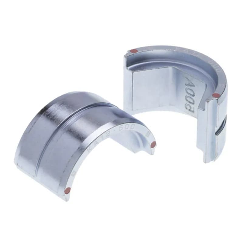 NSI Industries KA12-500 - U-Type Crimping Die 500 MCM Aluminum - Pink U-Shaped Crimping Dies are for use with the N1240 Crimping Tool and Other Tools.
