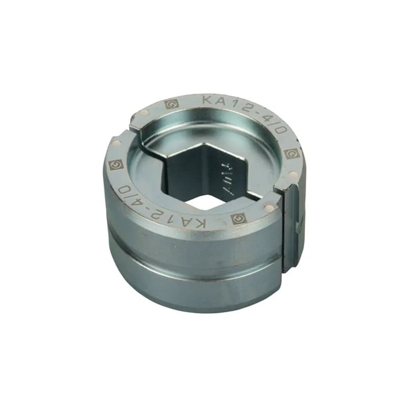 KA12-40 U-Type Crimping Die 4/0 AWG Aluminum - White U-Shaped Crimping Dies are for use with the N1240 Crimping Tool and Other Tools.