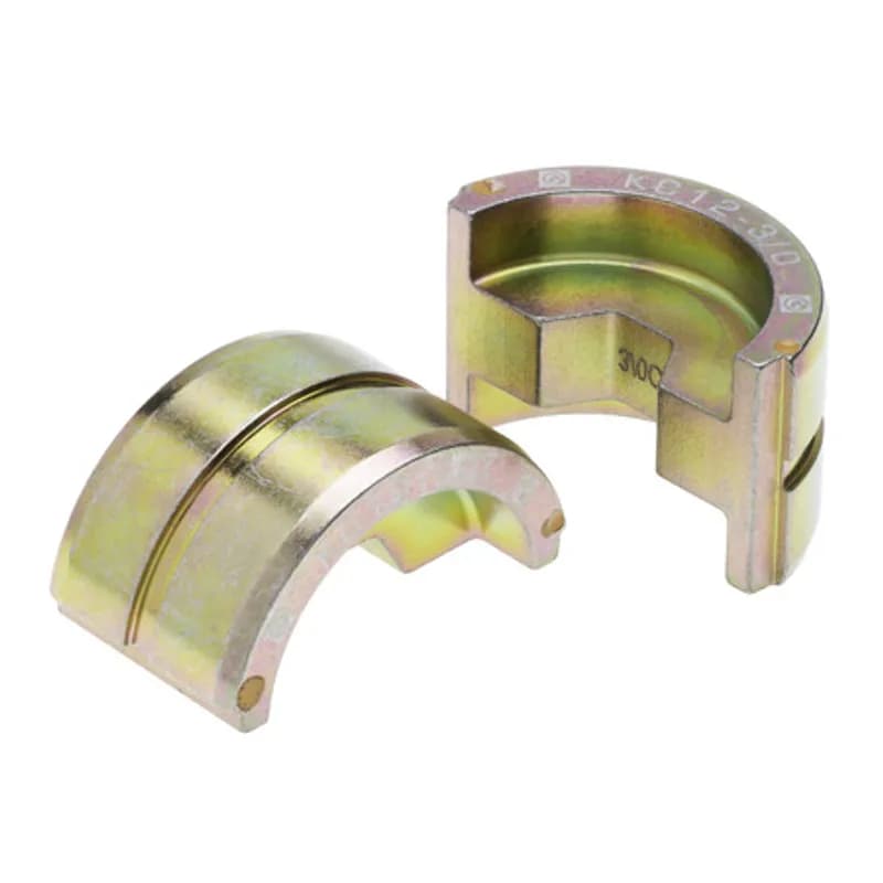 U-Type Die #3/0 AWG Copper, 1 Pair, Orange