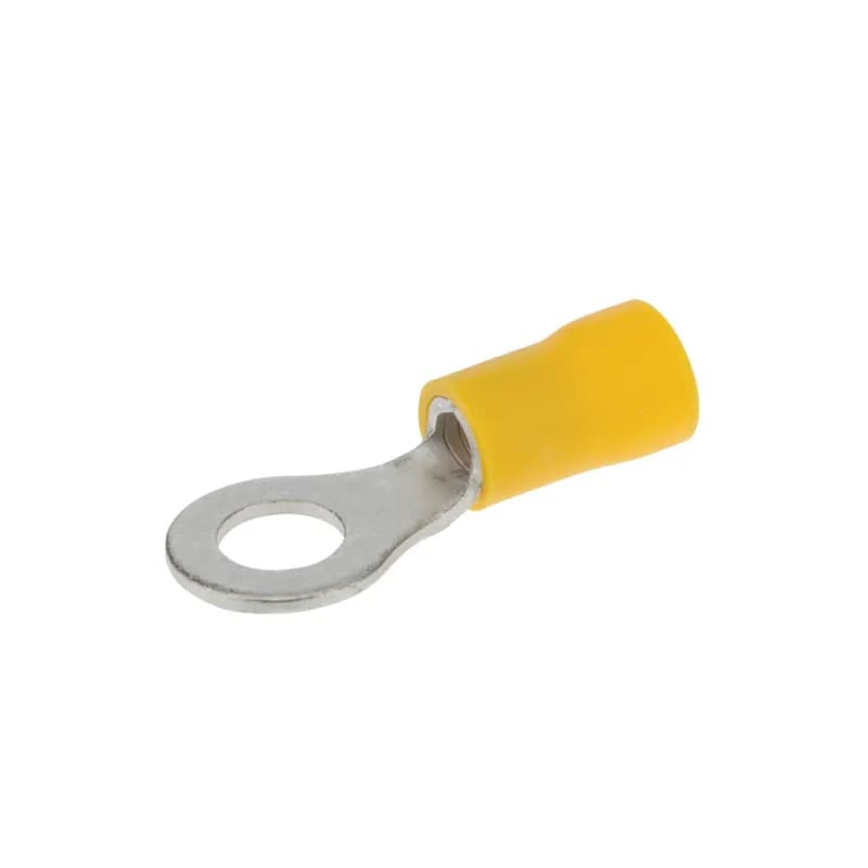 12-10 AWG Vinyl Insulated Ring 1/4" Stud, Bulk