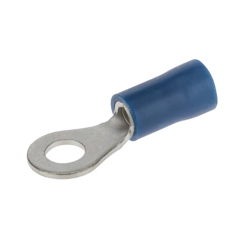 16-14 AWG Vinyl Insulated Ring Terminal 1/4 Stud, 70 Pc. PRO Pack