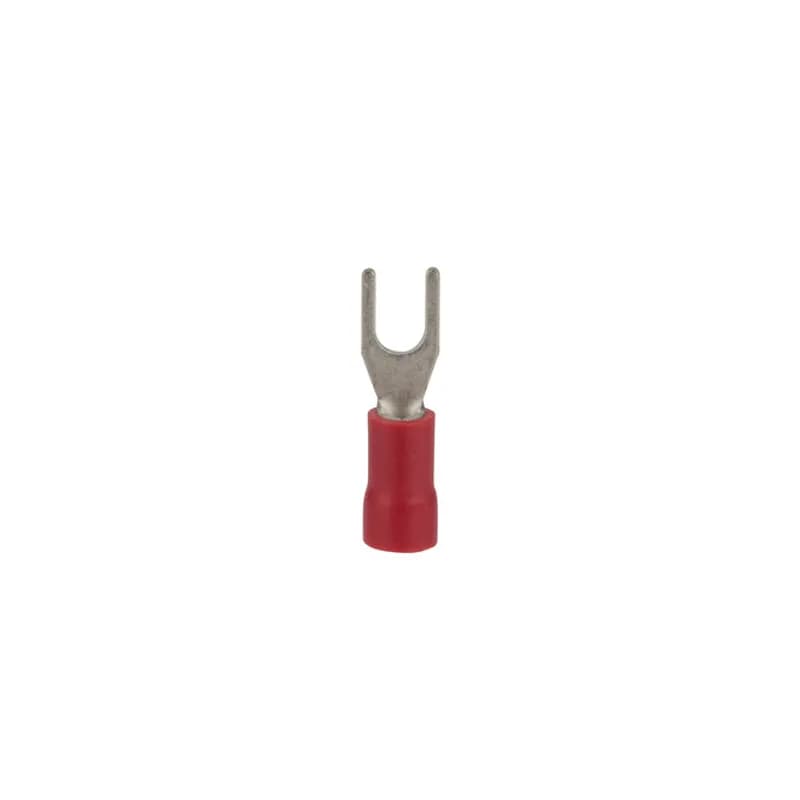 NSI Industries S22-6V-BULK - 22-18 AWG Vinyl Insulated Spade #6 Stud, Bulk
