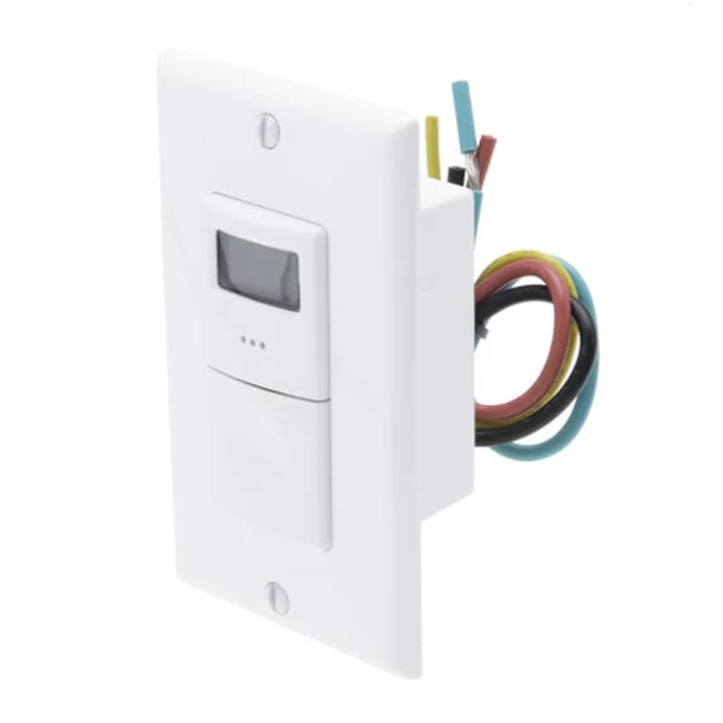 Interval Timer 24 Hr 120-277V White