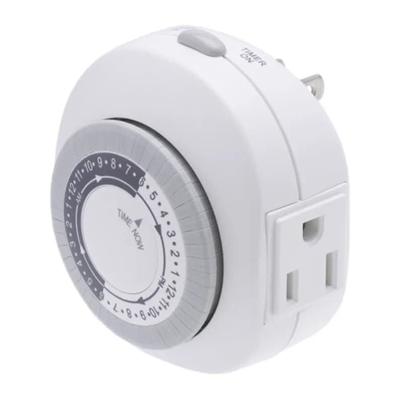 TORK plug-in lighting and appliance timers give you a simple way to control automation for your home or office. Accurate timekeeping and durable design make this a versatile timer for many applications.