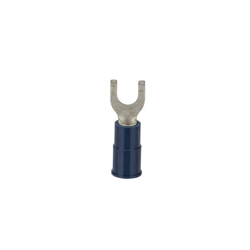 16-14 AWG, # 8 Stud Vinyl Insulated Flange Spade, 1,000 Per Pack
